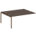 Проходной наборный элемент рабочей станции Metal System Style БП.ПРС-СП-2.5 1800x1475x750 (Дуб Наварра/Серый металл)