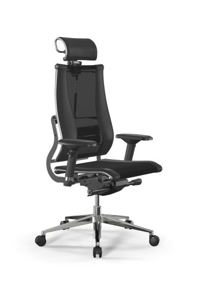 Кресло для руководителя Метта Y 2DM B2-14D - YM93+Infinity /Kc09/Nc09/D04P/H2cL-3D(M26.B32.G25.W03) (Черный)