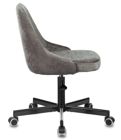 Кресло CH-340M серый Velvet 17 крестов. металл (Серый)