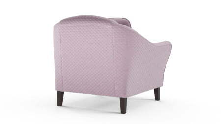 Кресло Monreal (1210x1020x1000) Розовый (Розовый)