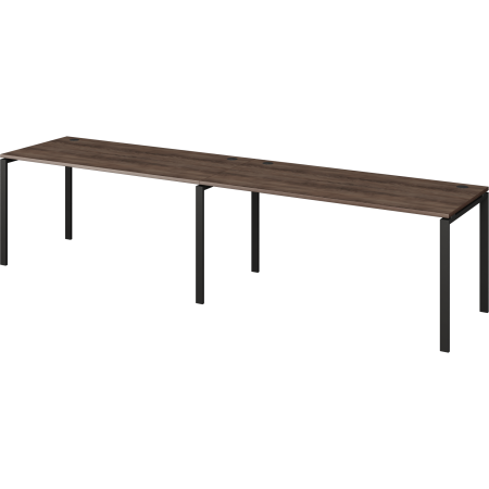 Бенч линейный на 2 рабочих места Арго-М АМБЛ-004 3200x730x760 (Лагос/Антрацит)