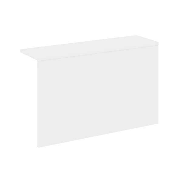 Накладка прямая высокая на 2 модуля О.R-F.MP.V-78 Onix О.R-NP.V-78.2 1100x327x674 (Белый Бриллиант)