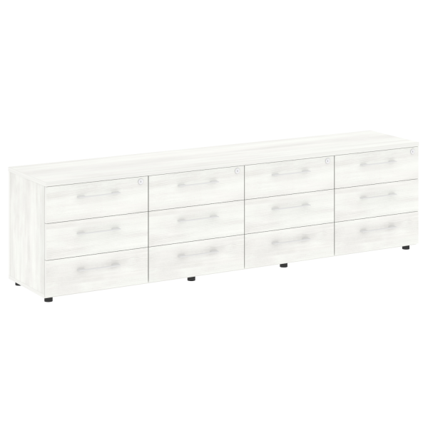 Тумба модульная LT.TS 4.4 2200x450x580 (Снежная Патина)