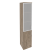 Шкаф высокий узкий левый Onix O.SU-1.2RL 400x420x1977 (Тиквуд Светлый)