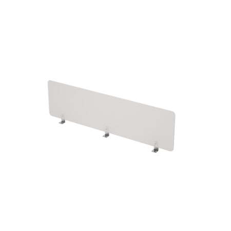 9БР.010.1 Барьер оргстекло, фронтальный (1200x4x300) (Молочный)