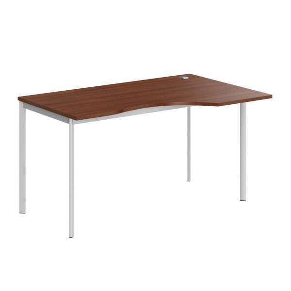 Стол эргономичный правый Имаго-С CA-2SR 1400x900x755 (Орех французскийБелый)