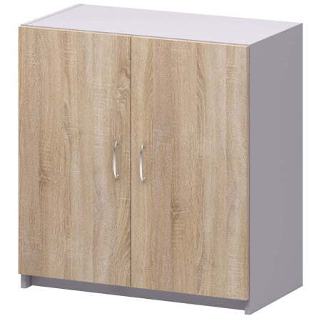 Офисный шкаф Бюджет 2550 716x349x753 (Дуб сонома)