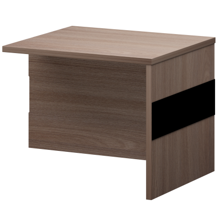 Конференц-приставка Акцент КТ-09.38 900x800x750 (Темный шимо)