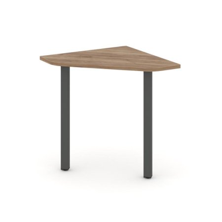 Угловой элемент стола SN-5.USP-011 (700х700х750) (Дуб Табак/Металл Антрацит)