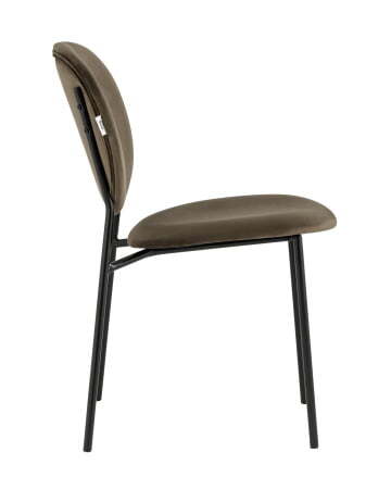 Стул Стенли велюр коричневый (Стул Стенли коричневый)