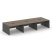 Рабочая станция 2-х сторонняя SN-D.DRS-062 (3540х1232х750) (Тиквуд Светлый/Антрацит)