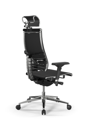 Кресло для руководителя Метта Y 3DE B2-5D - YM93 /Kc00/Nc00/D04P/H2cL-3D(M26.B32.G25.W03) (Черный)