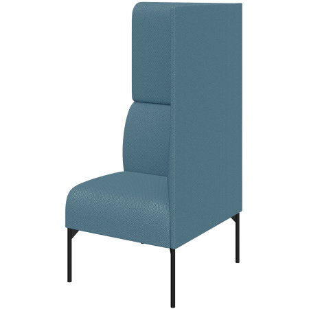 Диван Бридж. Модуль 1-местный левый высокий. (Модуль 1-местный левый высокий sweet_azure)