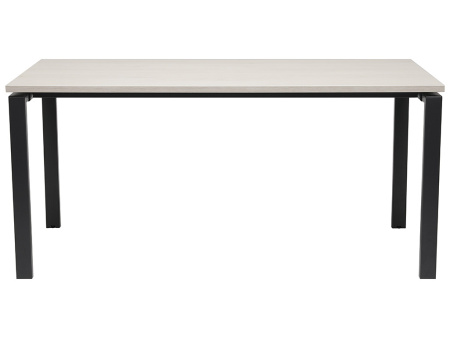 Стол NT 120x70 белое дерево/антрацит (Светлый/Антрацит)