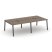Рабочая станция 2-х сторонняя SN-6A.DRS-041 (1960х1432х750) (Тиквуд Светлый/Металл Антрацит)
