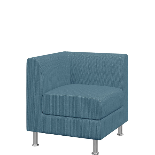 Диван Домино. Модуль угловой левый. (Модуль угловой левый sweet_azure)