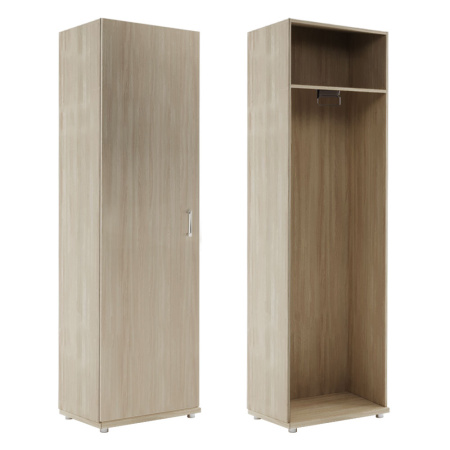 Гардероб однодверный Bonn BON30250102 600х420х2018 (Дуб Светлый)