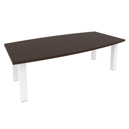 Стол переговоров с опорами First KPRG-1 2400x1200x750 (Венге)