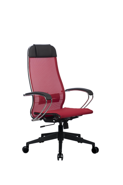 Кресло для руководителя Метта МЕТТА-12(MPRU)/подл.131/осн.002 (Красный)