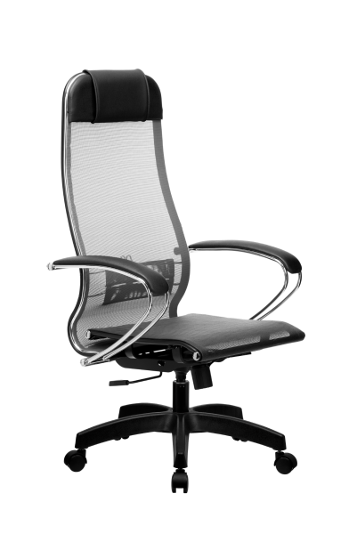 Кресло для руководителя Метта МЕТТА-4(MPRU)/подл.131/осн.001 (Серый)