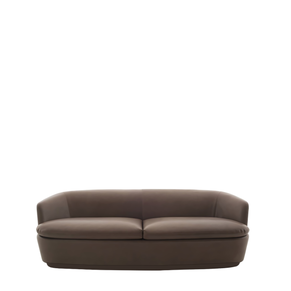 Диван офисный Орла (С-22) 2-х местный (Коричневый)