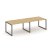 Стол переговорный SN-4O.SPRG-012.3 (2360х980х750) (Тиквуд Светлый/Металл Антрацит)
