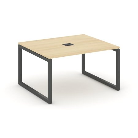 Стол переговорный SN-5O.SPRG-032 (1180х1180х750) (Акация Лорка/Металл Антрацит)