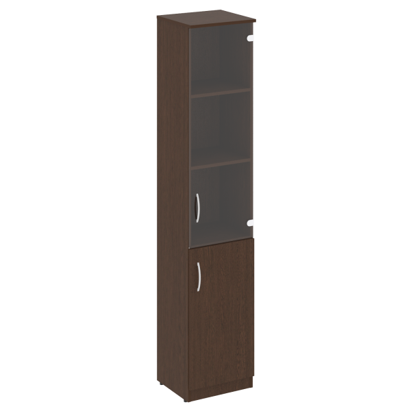 Шкаф высокий узкий правый Nova S В.СУ-1.2 Пр 388x360x1915 (Венге Цаво)