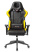 Кресло игровое Zombie VIKING 5 AERO черный/желтый эко.кожа с подголов. крестов. пластик (Желтый)