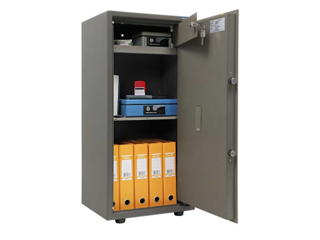 Офисный сейф VALBERG ASM 90T EL (Коричневый)