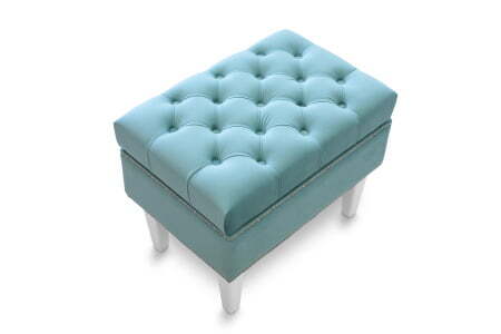 Пуф Parige 600 (620x420x450) Аквамарин (Аквамарин)
