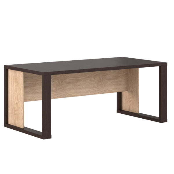 Стол руководителя фронтальная панель высотой 400мм Alto AST 189 1800x900x750 (Венге Магия/Дуб Девон)