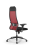 Кресло для руководителя Метта Sit 10 B1-111D - X2+UMF(X1) /Ub00/Wh00/D02P(M09.B11.G19.W02) (Красный | Черный)