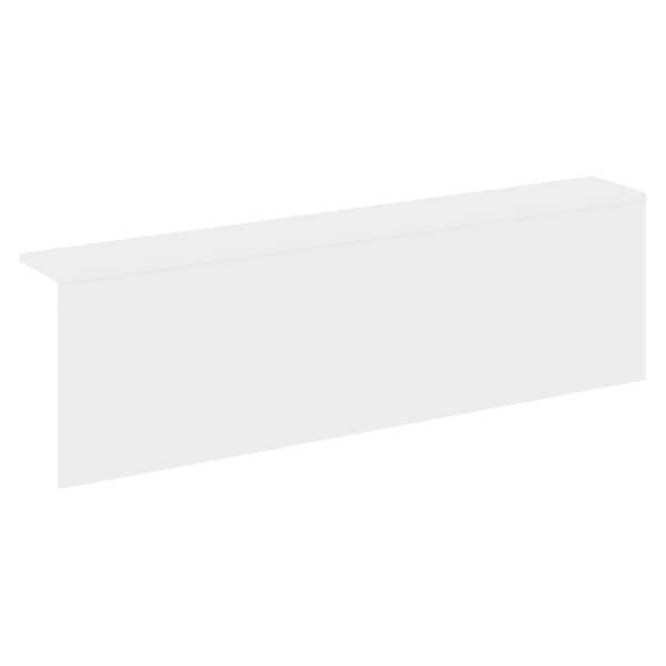 Накладка прямая высокая на 2 модуля О.R-F.MP.V-138 Onix О.R-NP.V-138.2 2300x327x674 (Белый Бриллиант)