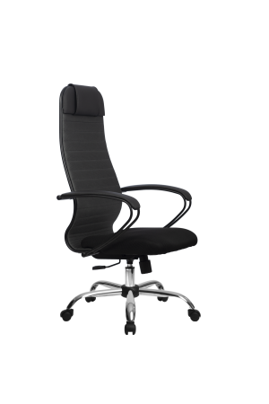 Кресло для руководителя Метта МЕТТА-21(MPRU)/подл.130/осн.003 (Темно-серый)