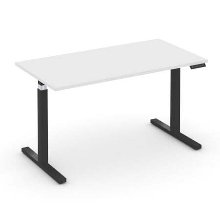 Стол электроподъемный MV.SE-3.7 1380x720x720-1190 (Белый Бриллиант/Черный металл)