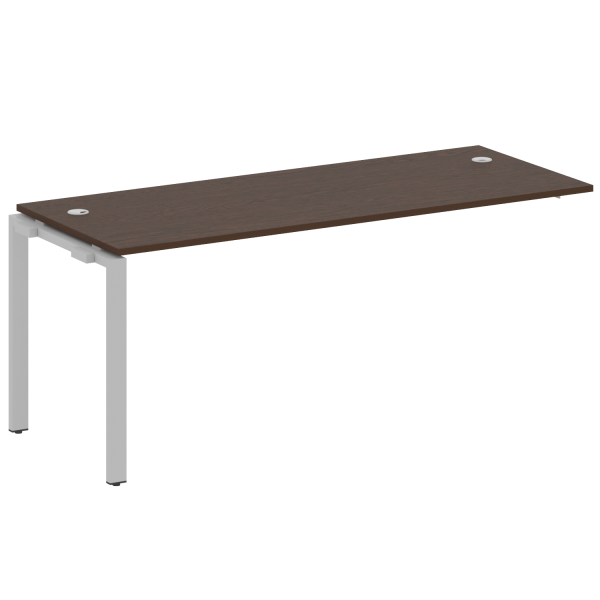 Проходной наборный элемент рабочей станции Metal System Style БП.ПРС-СП-1.5 1800x720x750 (Венге Цаво/Серый металл)