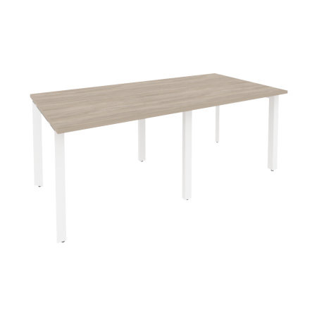 Стол переговорный Onix O.MP-PRG-2.1 1960x980x750 (Дуб Аттик/Белый Металл)