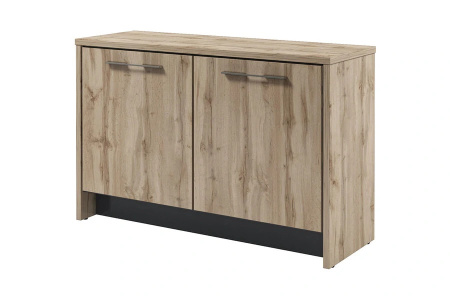 Тумба с двумя дверями Torston T-12-02 1494x520x970 (Дуб Вотан/Антрацит)