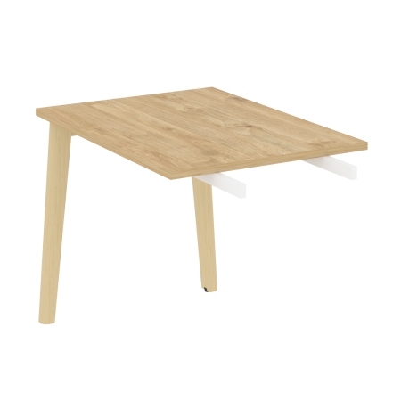 Брифинг-приставка на деревянных опорах Onix Wood Direct OW.BR-9 980x720x750 (Тиквуд Светлый/Дуб Светлый)