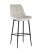 Стул барный Флекс велюр бежевый (Стул барный Флекс бежевый)