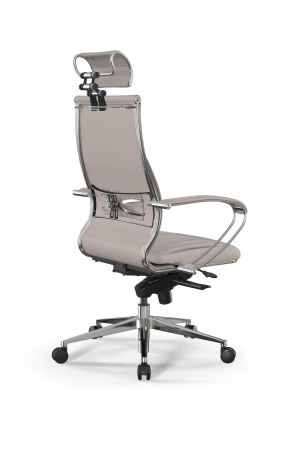 Кресло для руководителя Метта Samurai L2-11K - Infinity /Kc06/Wm06/K2cL/H2cL-3D(M06.B32.G11.W03) (Светло-бежевый)
