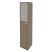 Шкаф высокий узкий, левый Style Л.СУ-1.7Л 412x410x1980 (Вяз Благородный)