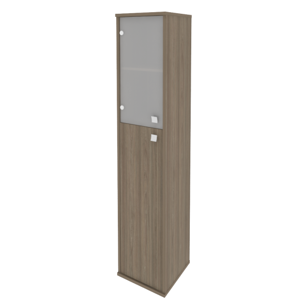 Шкаф высокий узкий, левый Style Л.СУ-1.7Л 412x410x1980 (Вяз Благородный)