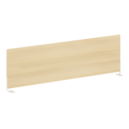 Экран боковой L1200мм Metal System Style Б.ЭКР-120 1200x18x348 (Акация/Белый металл)
