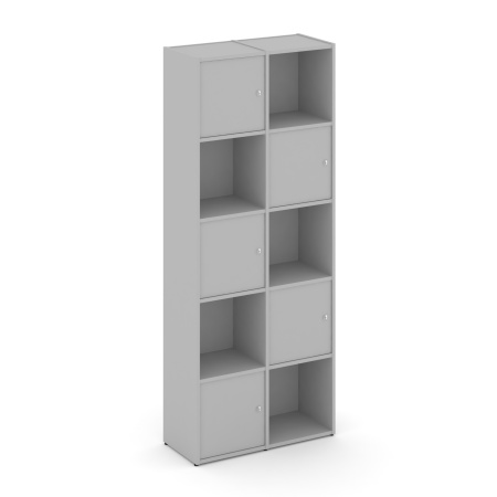 Стеллаж Locker Plus LK.K-008 798x350x1983 (Серый)