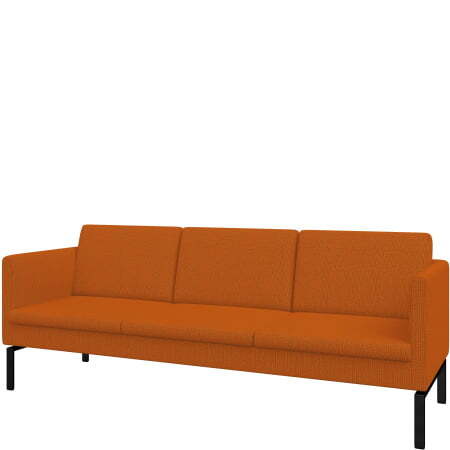 Диван для офиса 3-х местный Олли (Диван 3-местный romeo_08)