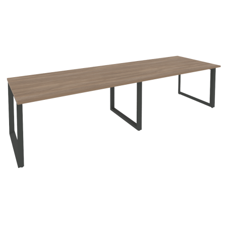 Стол переговорный Onix O.MO-PRG-2.4 3160x980x750 (Дуб Аризона/Черный металл)