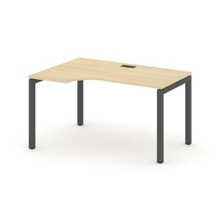 Стол рабочий эргономичный SN-5P.SPA-001(L) (1380х600/980х750) (Акация Лорка/Металл Антрацит)