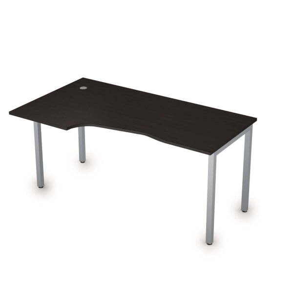 Стол письменный на металлокаркасе лев Стиль 2М.120 1600x900x750 (ВенгеСерый)